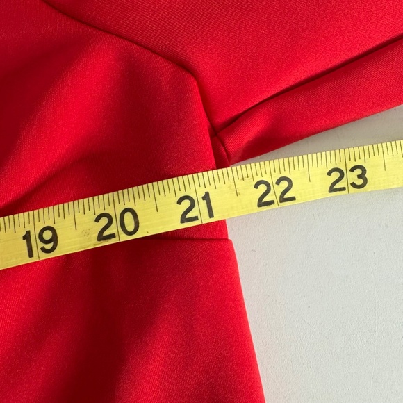 Eloquii Red Plus Size Bodycon Midi Dress - Picture 8 of 10